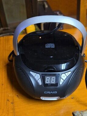 Craig Portable CD6925 Player Boombox - Black